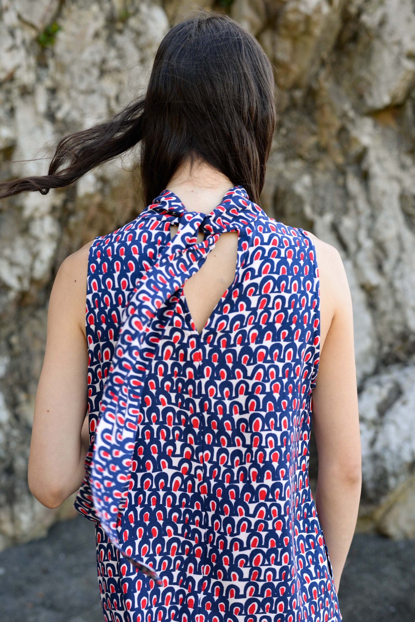TONGARIRO MAXI DRESS PRINT