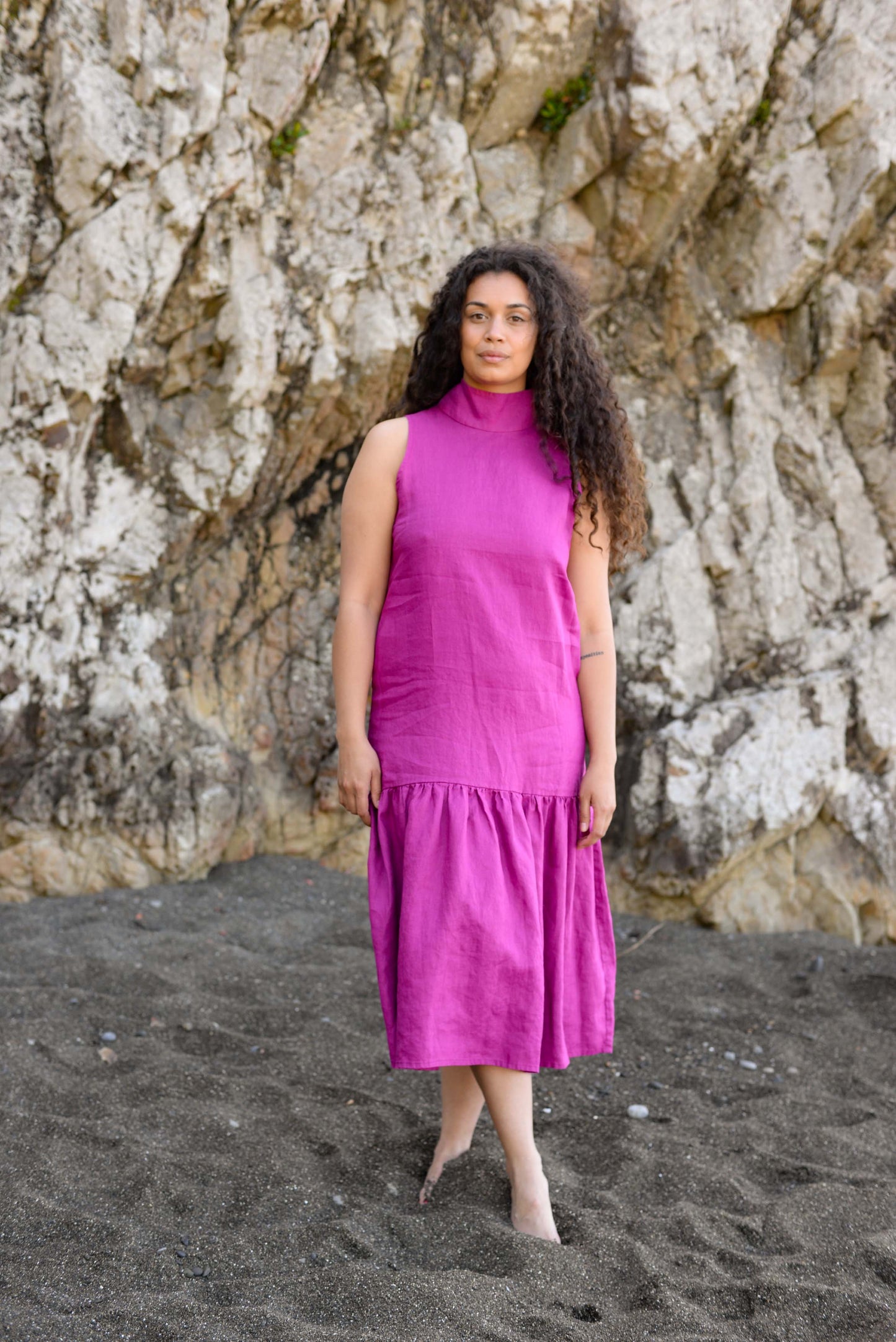 TONGARIRO MAXI DRESS PINK