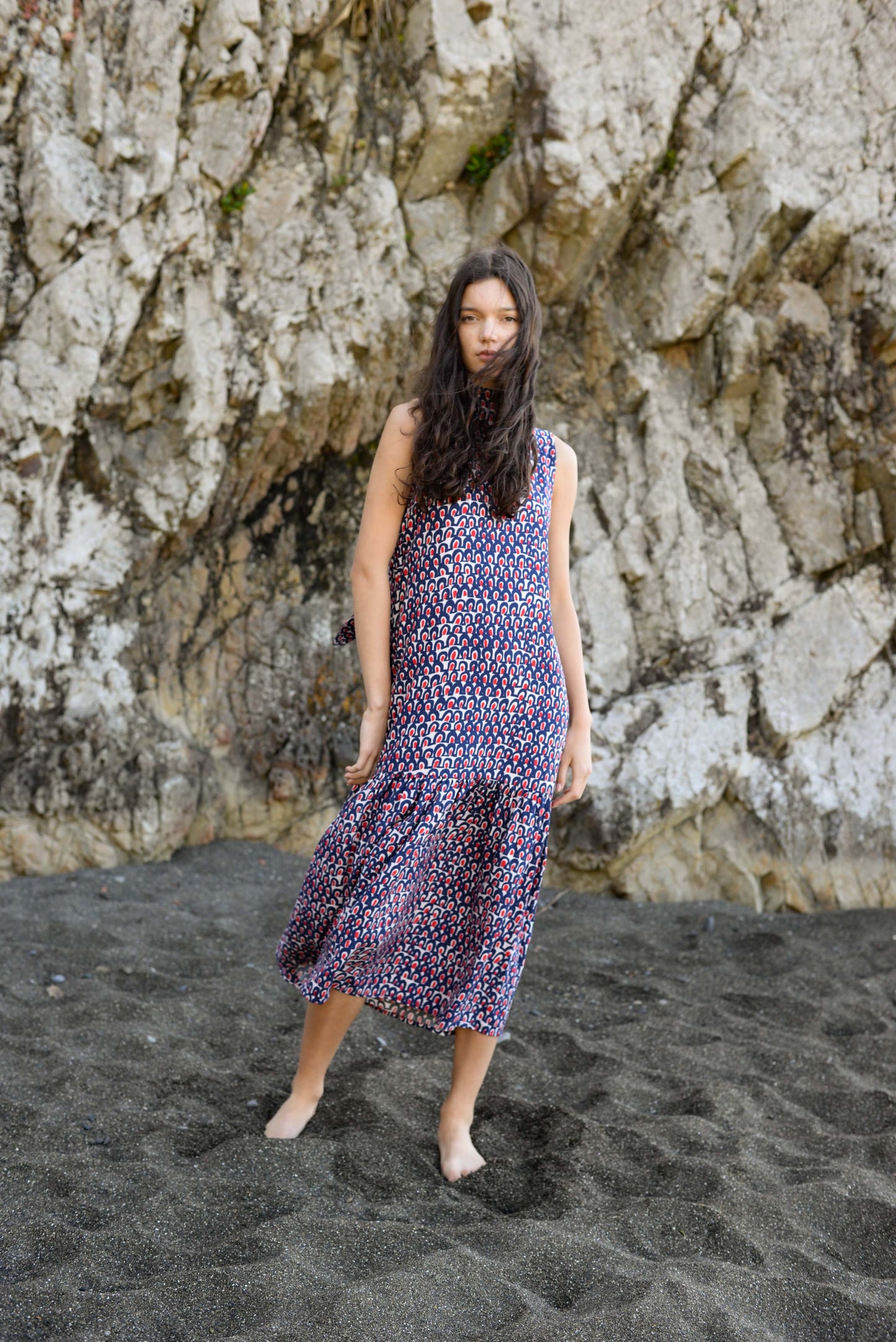 TONGARIRO MAXI DRESS PRINT