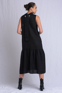 TONGARIRO MAXI DRESS BLACK